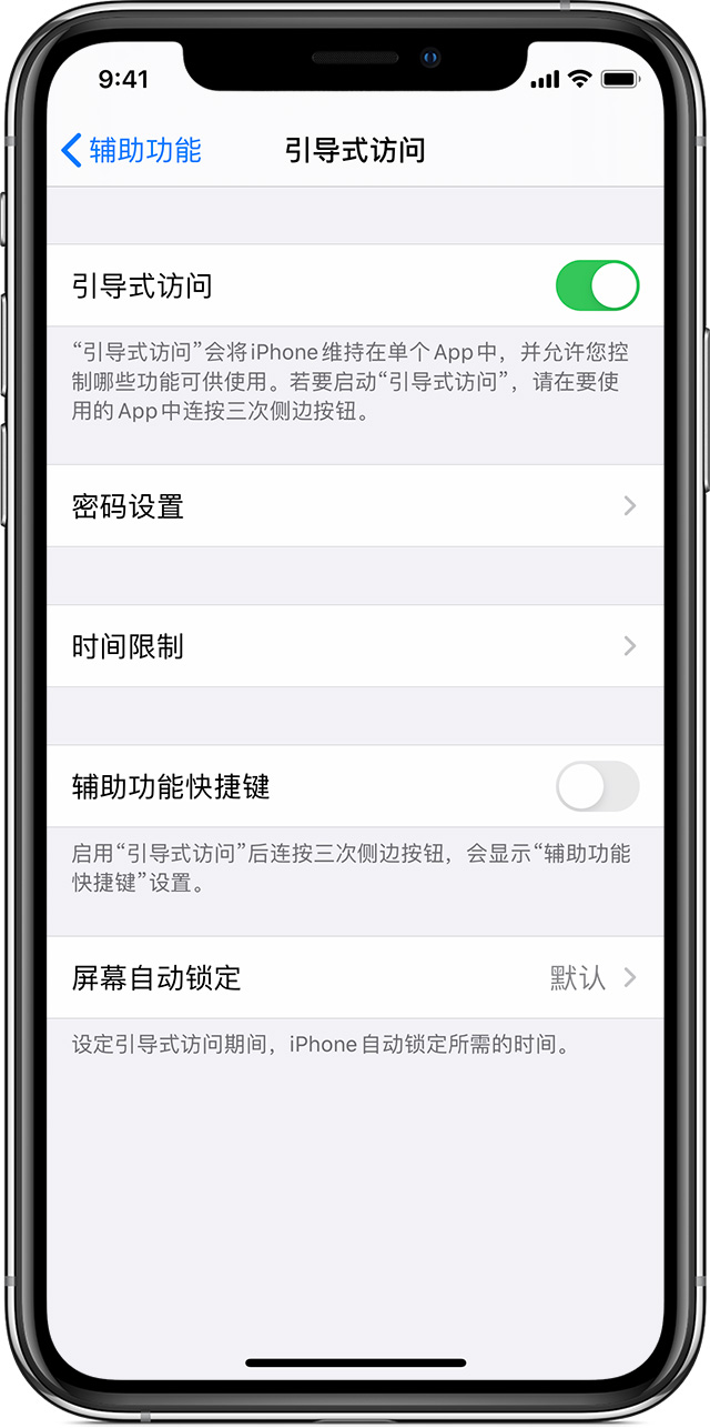 太和苹果手机维修分享如何在 iPhone 上退出引导式访问 