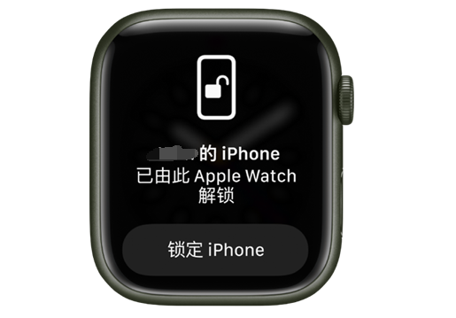 太和苹果手机维修分享用 AppleWatch 解锁配备面容 ID 的 iPhone方法 